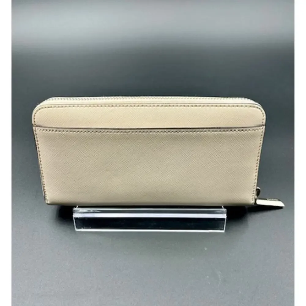 Kate Spade Petal Zip Continental Wallet Saffiano Floral Appliqué Garden Party - Picture 4 of 7